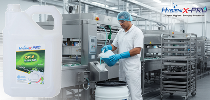 Clean, stacked plates, sparkling and spotless.